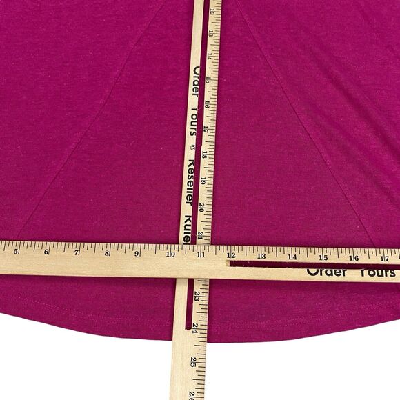 A new day Women's T shirt Pullover Short Sleeve V-Neck Pink Size XXL - Picture 10 of 15